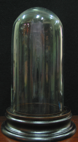 GLOCKE AUS GLAS cm.11 x 16