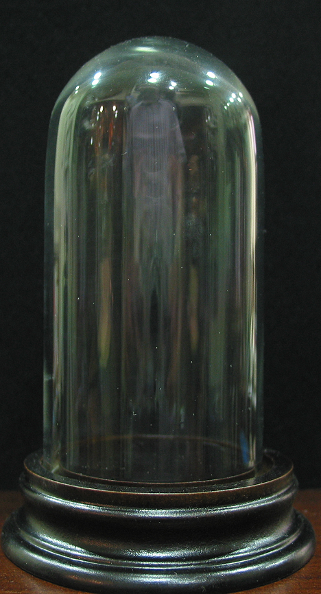 GLOCKE AUS GLAS cm.14 x 26